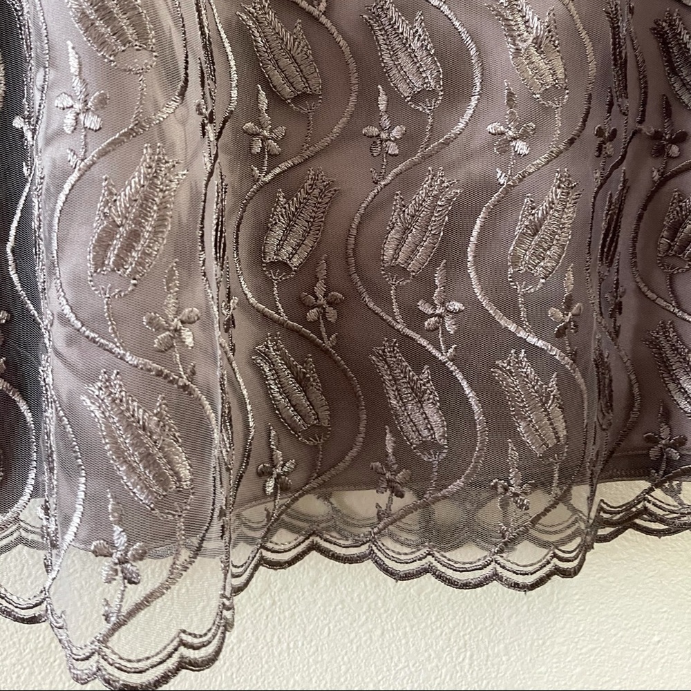 Maria&Fashion MIDI Lace Special Ocasion Mom of the Bride Dress Size Eur 44/US10 - Picture 6 of 9